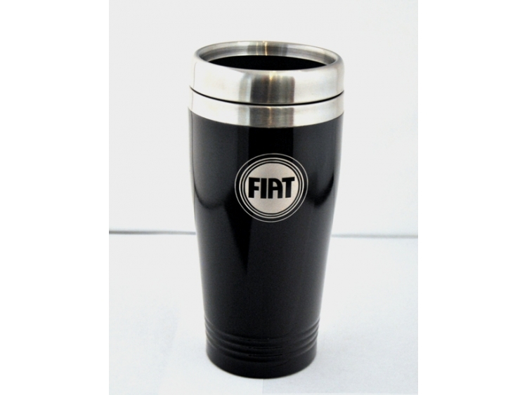 FIAT Coffee Tumbler - Black w/ FIAT Logo